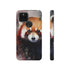 Red Panda in Watercolor - Impact Resistant Phone Case Google Pixel 5 5G Glossy